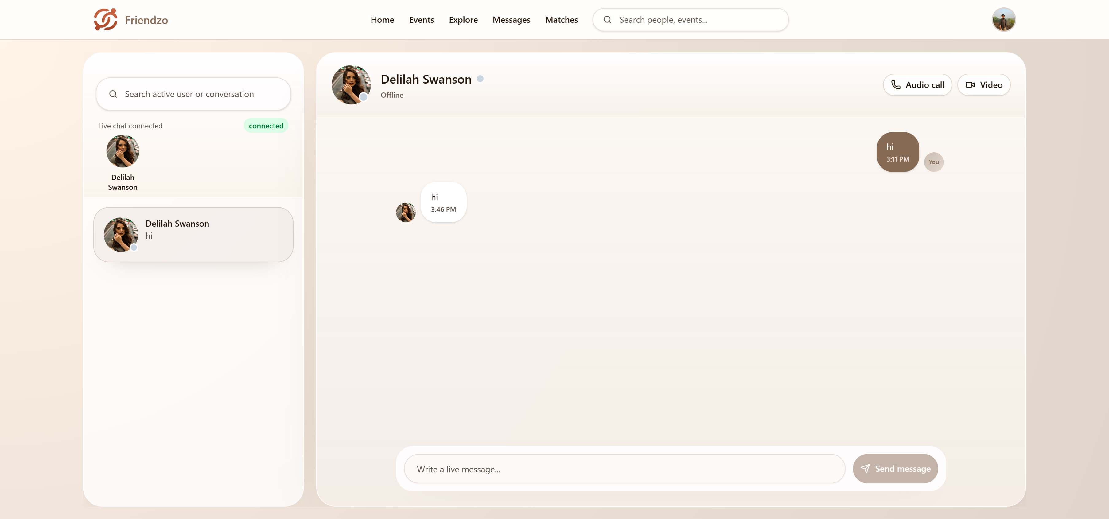 Friendzo - Social Platform screenshot 3