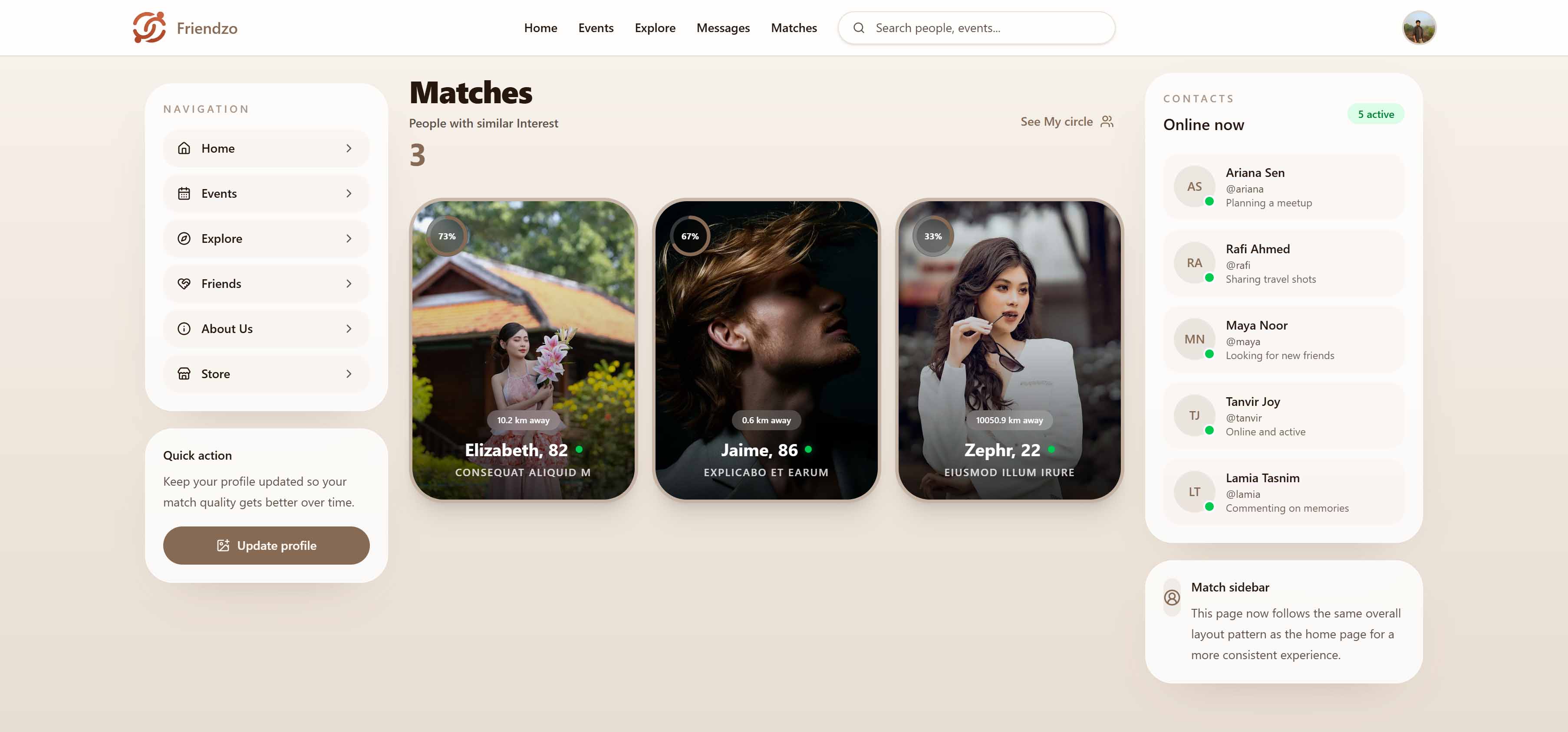 Friendzo - Social Platform screenshot 6