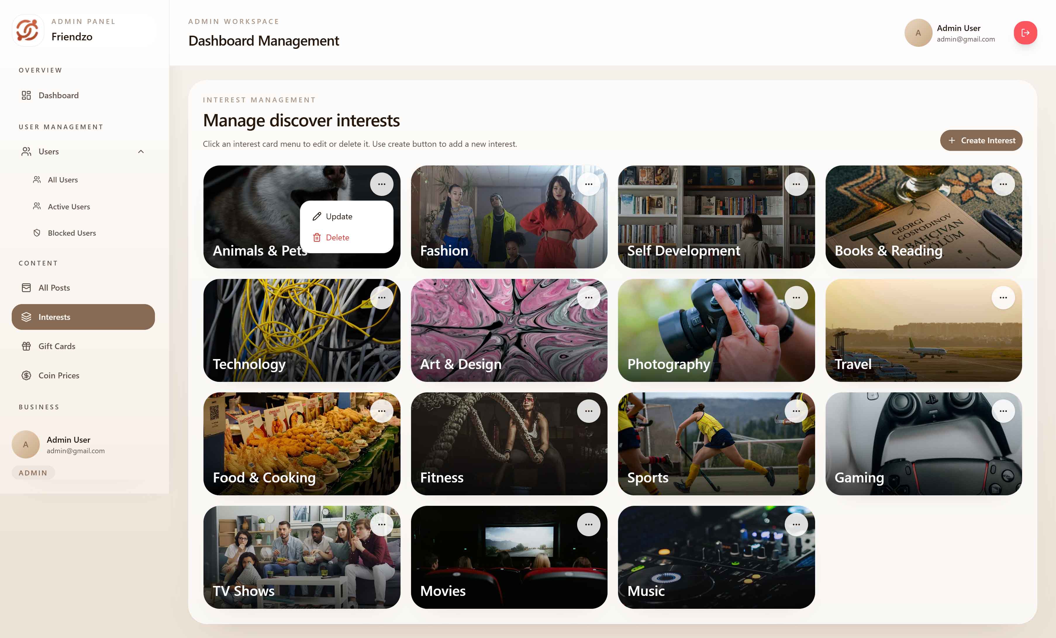 Friendzo - Social Platform screenshot 16