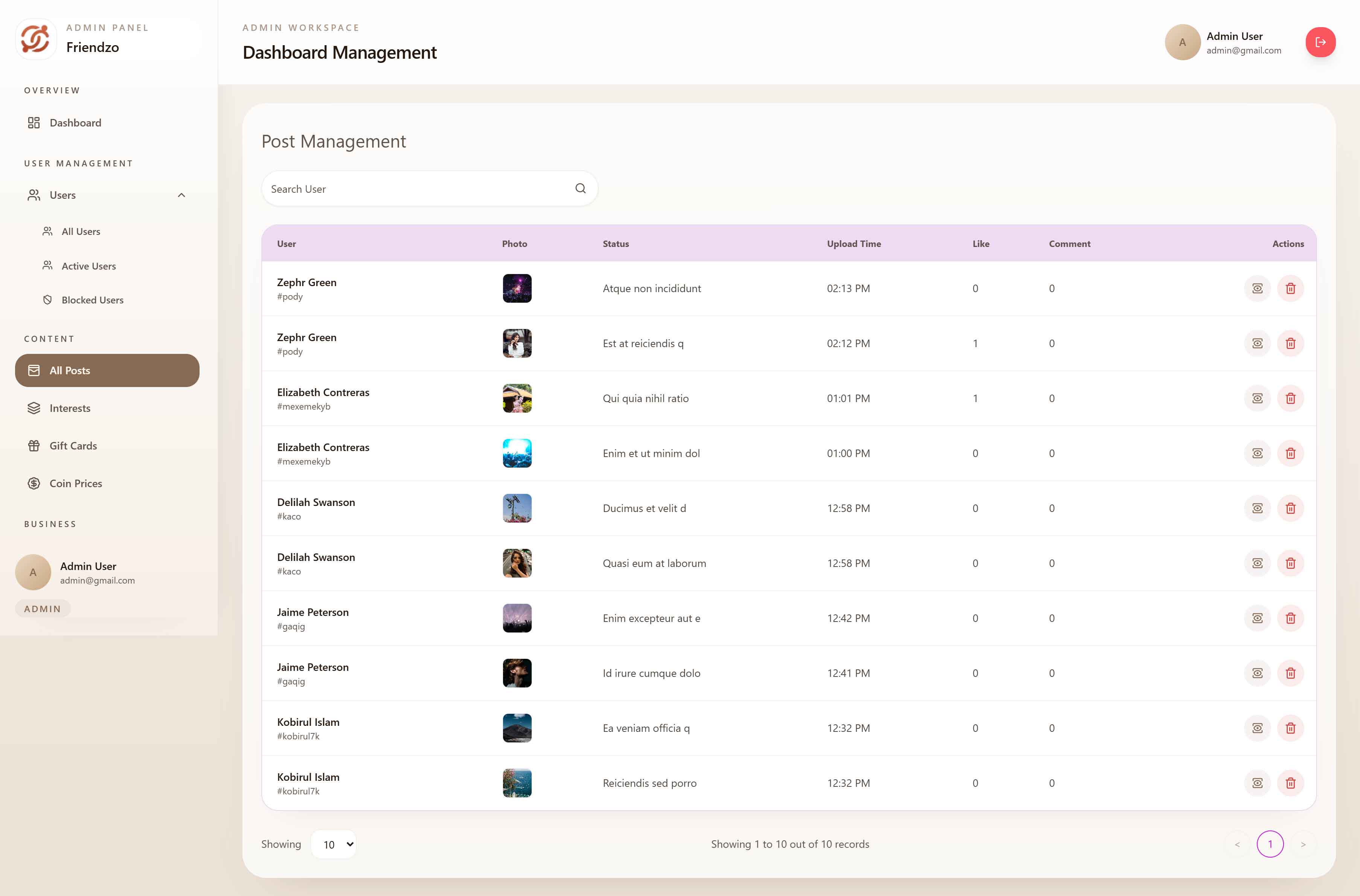 Friendzo - Social Platform screenshot 17